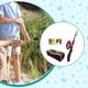 thumbnail image 5 of Kit de inicio de caña de pescar para niños con bolsa de transporte compacta y cañas de pescar con comedero Rojo, 5 of 9