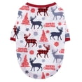 thumbnail image 1 of Christmas Pet Shirt Soft Breathable Puppy Shirts Printed Pet Clothing for Small Dogs and Cats, 1 of 5