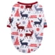 thumbnail image 1 of Camisa navideña para mascotas, camisas suaves y transpirables para cachorros, ropa estampada para mascotas para perros y gatos pequeños, 1 of 5