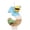 Number 3, variant on Blue Number Birthday Candle, Beach Style Themed Cake Topper for Summer Party, Creative Cartoon Design Party Supplies, Anniversary Dessert Ornament, Number 2