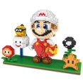 thumbnail image 3 of Bloques de construcción de microbloques de Mario Super Bros voladores, figuras de anime de dibujos animados, muñecos coleccionables, modelos de ladrillos DIY, juguetes para niños, 3 of 5