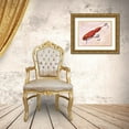thumbnail image 3 of Moore, Regina 18x15 Gold Ornate Wood Framed with Double Matting Museum Art Print Titled - Retro Fishing Lure VI, 3 of 4