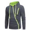 thumbnail image 4 of Gibobby Sudadera hombre Sudadera ligera de rizo francés con capucha para hombre(Verde,G), 4 of 5