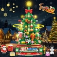 thumbnail image 5 of HOGOKIDS 1145PCS Advent Calendar 2024 Rotating Christmas Tree 24 Days Countdown Building Set with LED Light Gift for Adults Kids 8+, 5 of 10
