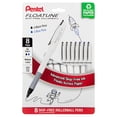thumbnail image 1 of Bolígrafo Pentel Floatune, 0,8 mm, punta mediana, paquete de 8, 1 of 5