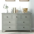 thumbnail image 6 of Miekor 7 Drawers Solid Wood Dresser,Gray BC2A0826, 6 of 6