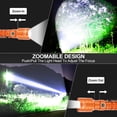 thumbnail image 4 of Linterna Banral de alta luminosidad recargable, 6 modos, resistente al agua, 4 of 8