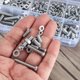 thumbnail image 3 of 7sizes Pan Head Screws with Nuts and Washers Assortment Set,M3 M4 M5 Assorted Cross Head,for Home Office Industrial Electronic, 3 of 4