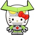 thumbnail image 1 of Hello Kitty Aimant Toucher Doux Kaiju Spatial, 1 of 2