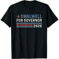 thumbnail image 2 of 100% Cotton Swalwell 2026 Eric Swalwell for Governor of California T-Shirt, 2 of 5