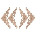 thumbnail image 2 of 4 Uds de apliques de tallada para muebles Perfecl Aplique tallado en madera 12x12CM, 2 of 8