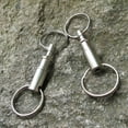 thumbnail image 3 of HOMEMAXS  6 PCS Titanium Carabiner for Keys Detachable Buckle Keychain Convenient, 3 of 8