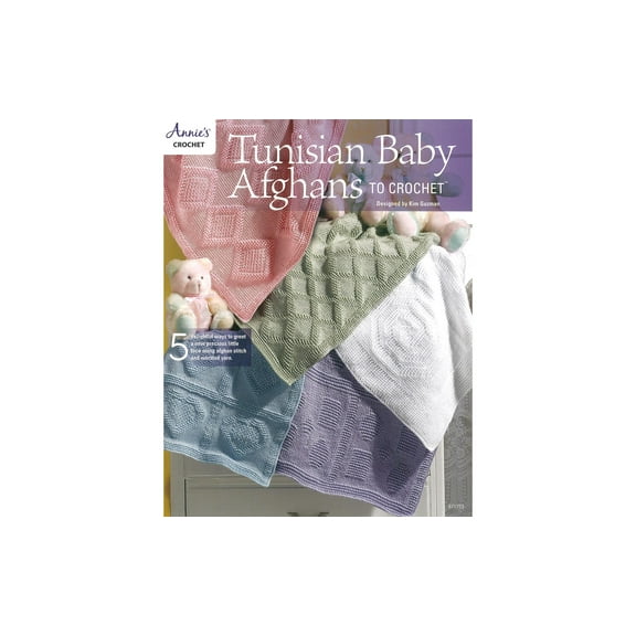 Annie's Tunisian Baby Afghans To Crochet Bk