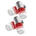 thumbnail image 1 of HONMEET 4pcs Motorcycle Tail Light Assembly Red Glass Aluminum Easy Installation for Motorcycle Riders, 1 of 8