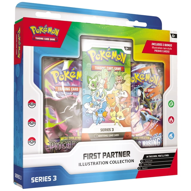 Cartas Coleccionables Pokemon TCG First Partner Illustration Collection 2026 S3 en Ingles