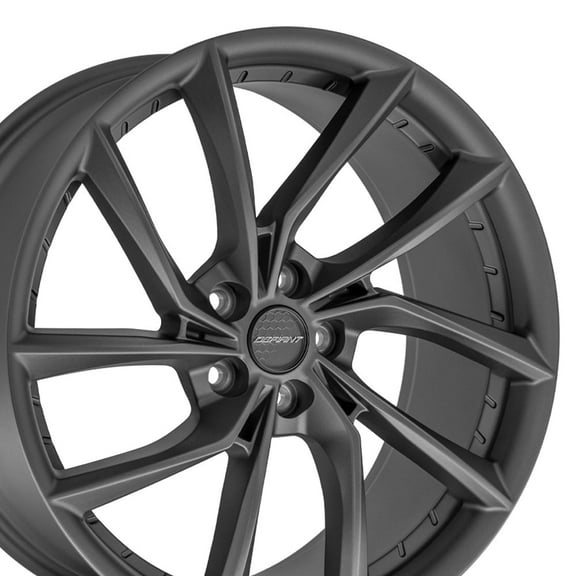 Defiant Wheel DF06 Dark Satin Charcoal 20x9 5x120mm fits Tesla Acura