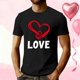 thumbnail image 1 of Tops para hombre, blusas y camisas de cuello redondo y manga corta para hombre, camisetas deportivas informales con estampados a la moda para hombre, blusas de cuello redondo y manga corta, blusas de, 1 of 5