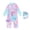 Light Blue2, variant on Shadoumai Girls Swimsuit For Toddlers And Kids Sparkly Scale Design Bathing With Tutu Skirt