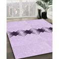 thumbnail image 2 of Ahgly Company Indoor Rectangle Patterned Orchid Purple Area Rugs, 3' x 5', 2 of 6
