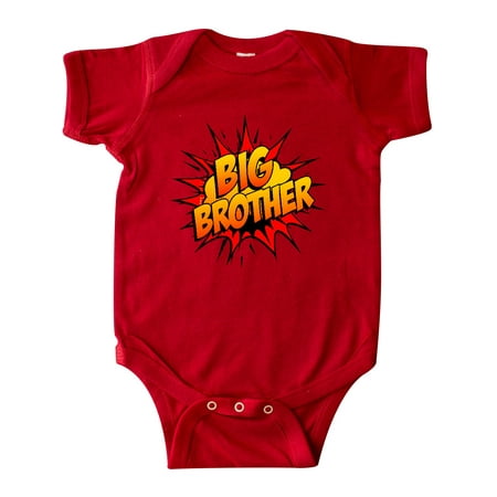 

Inktastic Big Brother Super Hero Gift Baby Boy Bodysuit