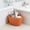 Orange #3, variant on HIGERH Plastic Small Storage Basket with Handles, Shopping Basket , Picnic Basket, Multi-Functional Portable Tote for Picnic Camping, Supplies