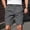 Shorts-Dark Gray, variant on LEKWK Plus size Mens Dress Shorts Pleated Front Button Fly Business Golf Shorts Belt Loops Regular Fit Shorts Casual Summer Office formal Work Wear Bottoms