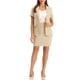 thumbnail image 2 of Conjuntos de traje INSPIRE CHIC para mujeres, atuendos de 2 piezas, blazers y faldas lápiz, traje M beige, 2 of 6