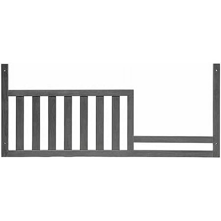 Toddler Bed Safety Guard Rail Compatible with Oxford Baby, Soho Baby, Ozlo Baby & Avalon Baby Cribs (Graphite Gray, Option 1)