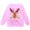 Pink, variant on Crewneck Sweatshirts for Teen Girls Crewneck Classic-Fit Long Sleeve Sun Shirts Embroidered Shirts Pullover Y2k Tops Back To School Outfit Sweater Shirts Clothes
