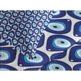 thumbnail image 4 of Ambesonne Evil Eye Quilted Bedspread Set 3 Pcs, Drop Like Bead, King Size, Pale Blue White and Blue, 4 of 5