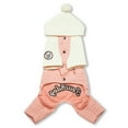 thumbnail image 3 of Touchdog Fashion Designer Full Body Quilted Pet Dog Hooded Sweater, 3 of 3