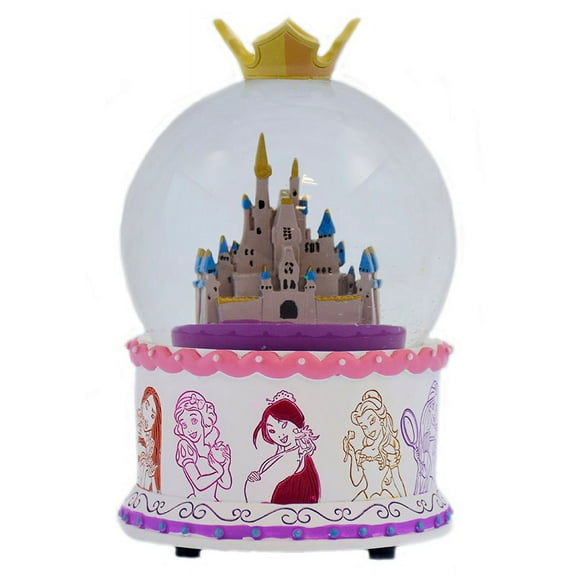 Disney Cinderella Castle Princess Once Upon a Dream Snow Globe, 1 Count