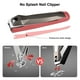 thumbnail image 2 of Cortaúñas con receptor, 2 piezas de cortaúñas para uñas de los pies, cortaúñas sin salpicaduras con lima de uñas, cortador de uñas para dedos de los pies para hombres, mujeres y personas mayores Ormromra LRWJ690, 2 of 7