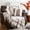 Grey&white, variant on Plaid Throw Blanket & Pillow Set – Farmhouse Christmas Buffalo Check Decor with Inserts, 50"x60" & 18x18