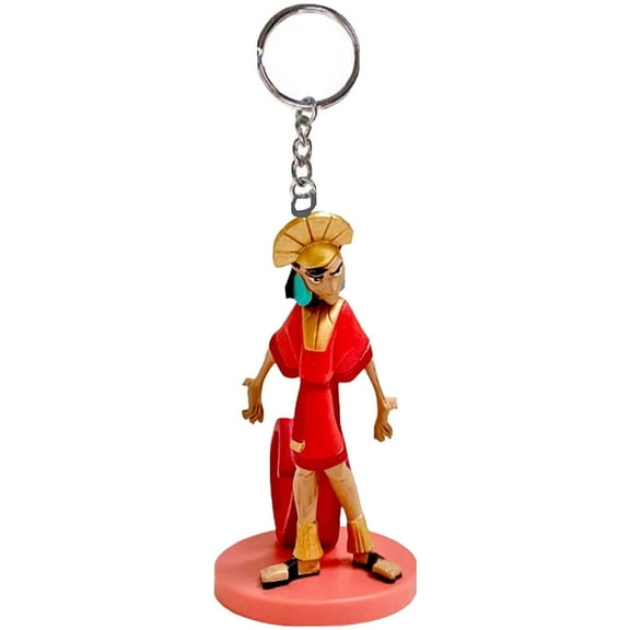 Kuzco Key Ring Keychain PVC Figure Figurine Emperor's New Groove Charm Ornament