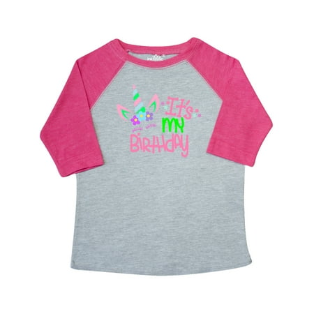 

Inktastic It s my Birthday Unicorn Gift Toddler Boy or Toddler Girl T-Shirt