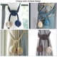 thumbnail image 5 of Lot de 2 Embrasses de Rideaux-Embrasse Rideau Tressage Rideaux Boucle Attaches pour Rideaux-Boucles pour Rideaux-Accessoires pour Rideaux et Stores- Beige + Marine brillar Electrónica, 5 of 5