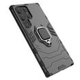 thumbnail image 3 of Allytechgroup Rugged Case for Samsung Galaxy S25 Ultra, Ring Holder Kickstand Shockproof Drop Protection Anti-Scratch Bumper Phone Case for Samsung Galaxy S25 Ultra, Black, 3 of 11