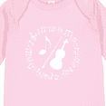thumbnail image 4 of Inktastic Violin Gift for Violinist Boys or Girls Long Sleeve Baby Bodysuit, 4 of 5