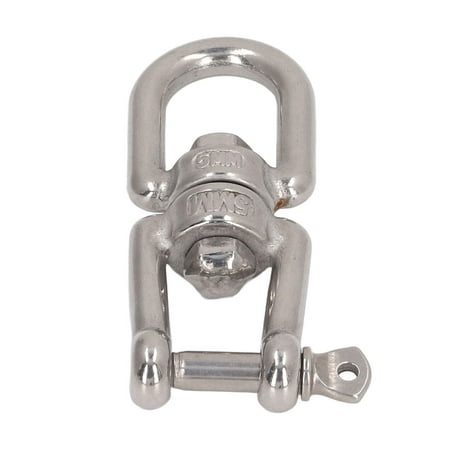 

Shackle Connector Professional Double Jaw Shackle 304 Stainless Steel For Yoga Chair For Climbing Rope 4mm/0.16in 5mm/0.20in 8mm/0.31in 10mm/0.39in 12mm/0.47in