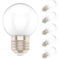 thumbnail image 1 of 5 bombillas LED E27 de luz cálida de 1 W, 100 lm, de bajo consumo, para decoración, AC220V-240V [Clase energética A+], 1 of 5