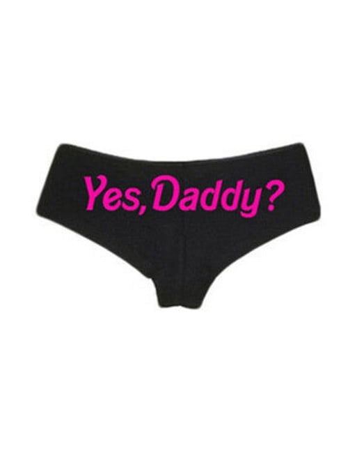 yes daddy panties