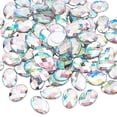 thumbnail image 4 of 60Pcs 20mm Self-Adhesive Acrylic Clear Rhinestones with Container Flat Back Round Crystal Circle Gems Sparkling Plastic Stickers, 4 of 9