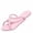 Pink, variant on Womens Foldable Flip Flops Travel Sandals Soft Sole Non Slip Beach Portable Slippers Comfortable Waterproof