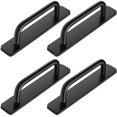 thumbnail image 2 of 4Pcs 105MM Poignées de Porte Autocollantes Poignées Instantanées Tiroir en Alliage d'Aluminium Résistant Poignée de Traction de Poussée Aides Poignées d'Assistance Polyvalentes pour Tiroir Coulissant Armoire de Porte de Placard, 2 of 11