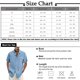 thumbnail image 3 of Designer Spring Summer Men's Casual Cotton Linen Solid Color Short Sleeve Shirts Loose Shirts XL, 3 of 5