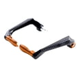 thumbnail image 2 of Protector de manillar Yotijar de embrague de motocicleta Universal Naranja, 2 of 8