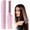 Pink, variant on Ceramic Hairdressing Comb Smooth,Portable Wireless 2-in-1 Hairs Dressing Combs for Straight and Curly Hairs,Fast Heat Hair Hair Brush Straightener with 3 Adjustable Temperatures