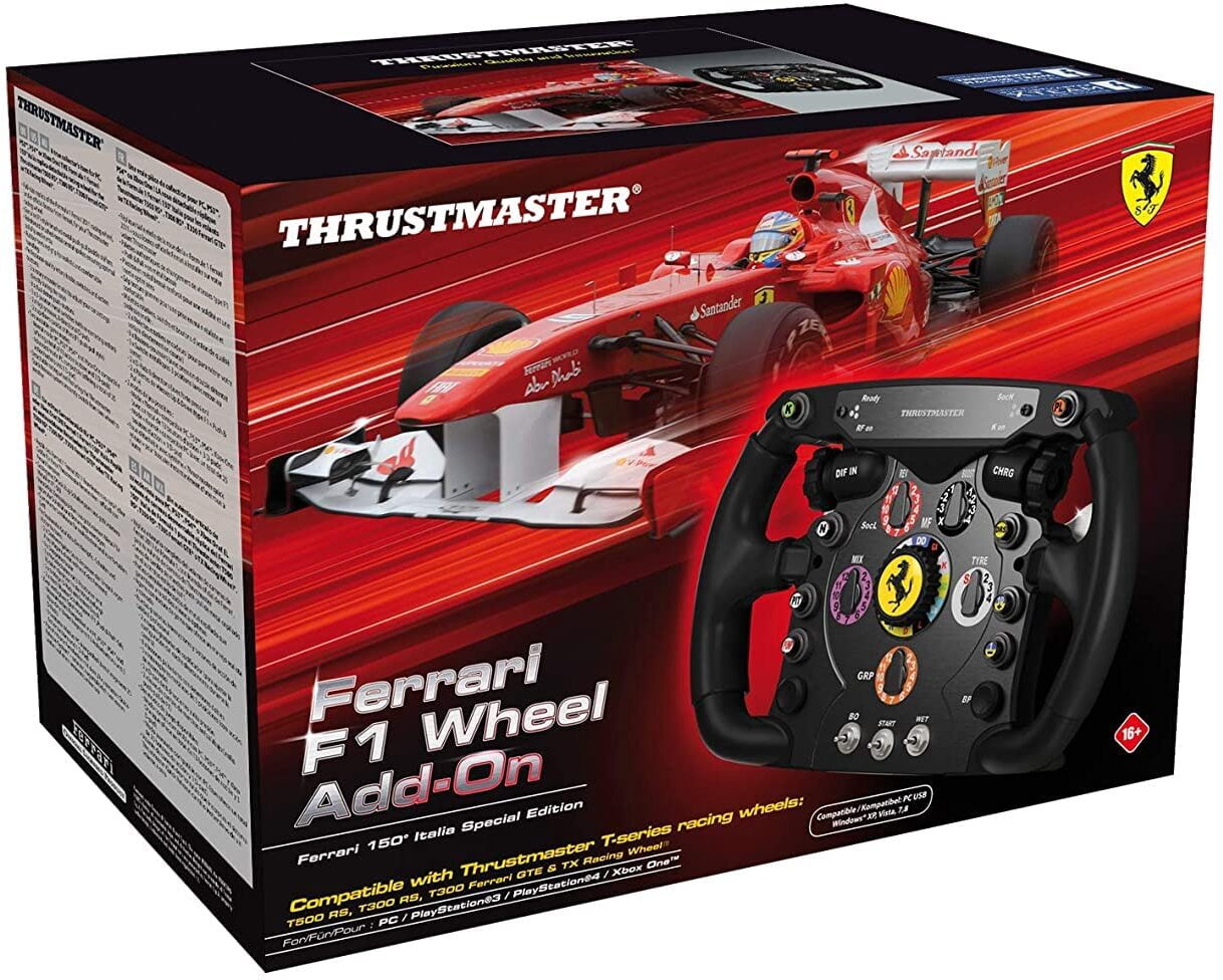 家庭用ゲーム機本体 Thrustmaster T500RS Ferrari F1 Wheel Thrustmaster F1 Racing Wheel (compatible w/ PS5, PS5 Pro, PS4