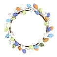thumbnail image 3 of Xihbxyly Corona de Pascua, Aro Colgante con Huevos de Colores, Decoración Festiva de Espuma, Diseño Duradero para Un Uso Prolongado, Decoración para Puertas y Paredes Del Hogar, Perfecta para Celebra, 3 of 7